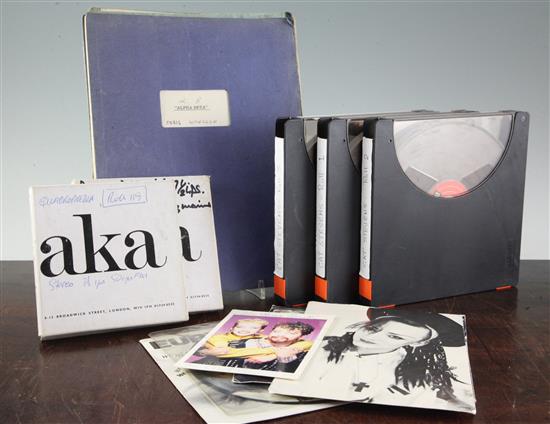 A small collection of film, theatre and music memorabilia,